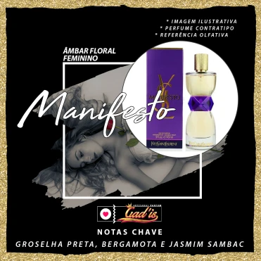 Perfume Similar Gadis 870 Inspirado em Manifesto Contratipo